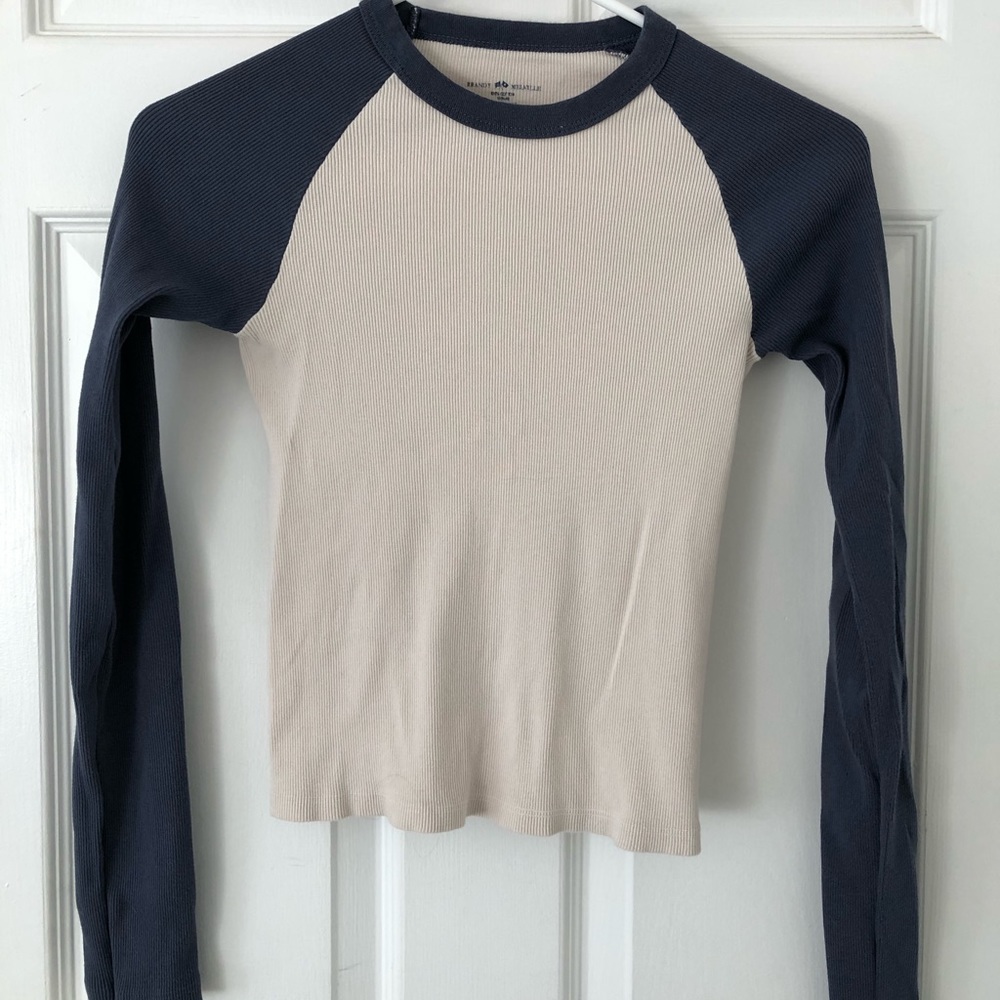 COPY - Brandy Melville Blue & White Bella Top